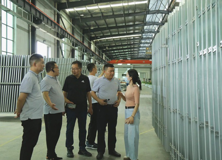 海马置业公司领导莅临中沃参观考察!